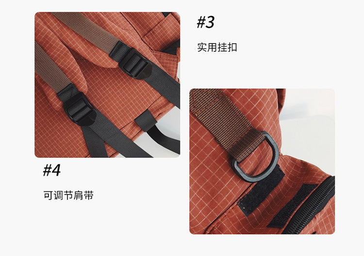 致青春|小眾高中生旅遊輕便背包 大容量運動戶外登山雙肩包女學生書包「8241-136」25.08-4