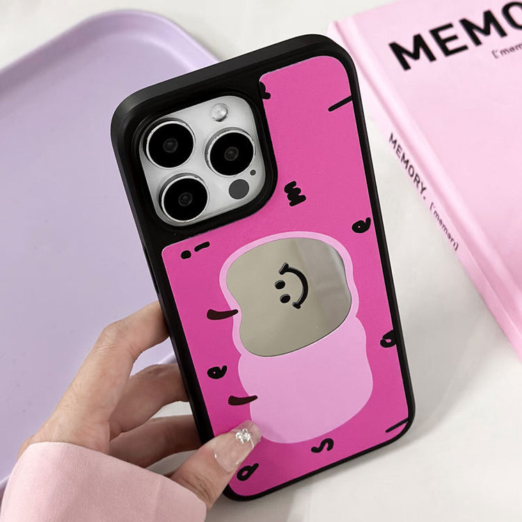 手機殼|適用iPhone15蘋果16手機殼13小米14磁吸鏡面碳纖紋華為mate60「LR1651」25.06-2