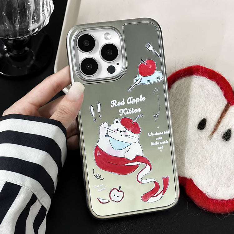 手機殼|磁吸手機殼13適用蘋果16ProiPhone15鏡面碳纖紋小米14華為P70「LR1790」25.06-3
