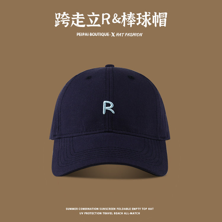 流行帽子|棒球帽防曬防紫外線遮臉防曬帽顯臉小出行騎車防曬太陽帽鴨舌帽男「C3966」24.05-3