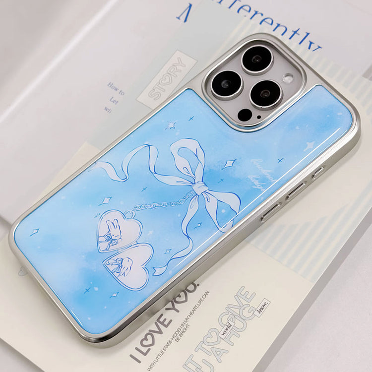 手機殼|蘋果16手機殼iPhone15Promax14電鍍銀邊滴膠13適用華為p70pro「LR1431」25.03-3
