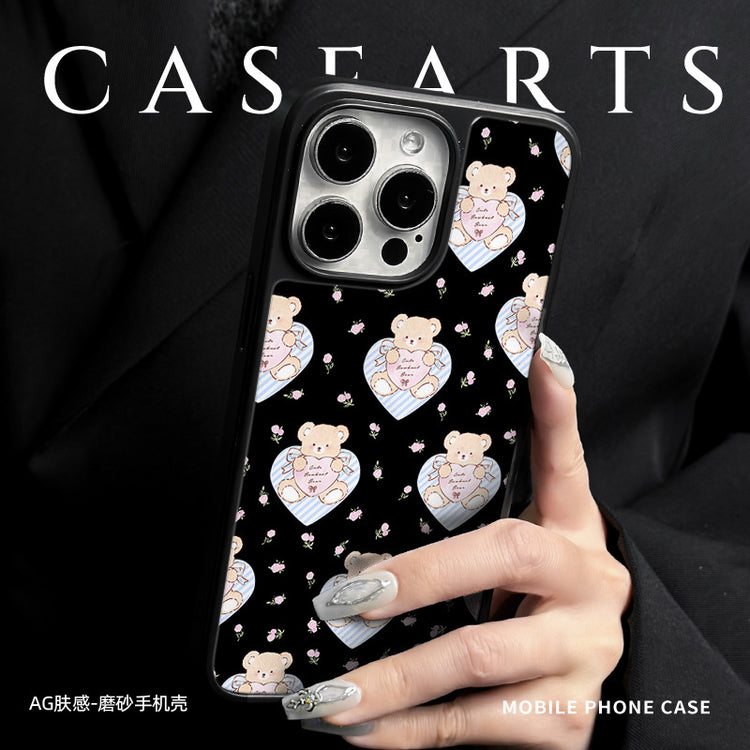 手機殼|磁吸AG磨砂碳纖紋15iPhone14pro適用13/12Promax蘋果16手機殼「LR1394」25.04-2