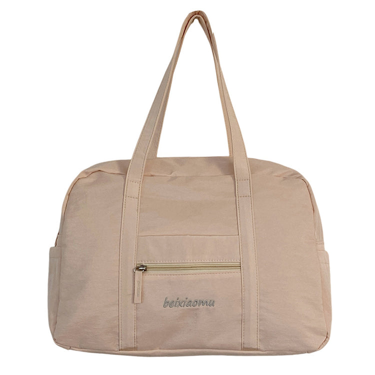 致青春|單肩包大容量休閒旅行背包跨境新款時尚通勤托特包百搭簡約手提包「0046-123」24.10-1