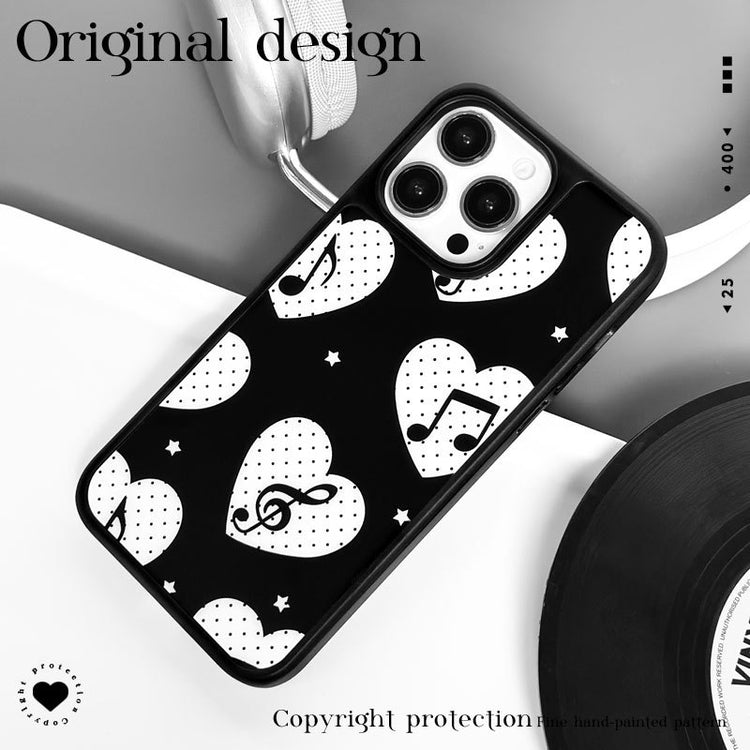 手機殼|蘋果17Pro磁吸手機殼AG磨砂碳纖紋iPhone16適用華為P80音符「LR2201」25.10-1