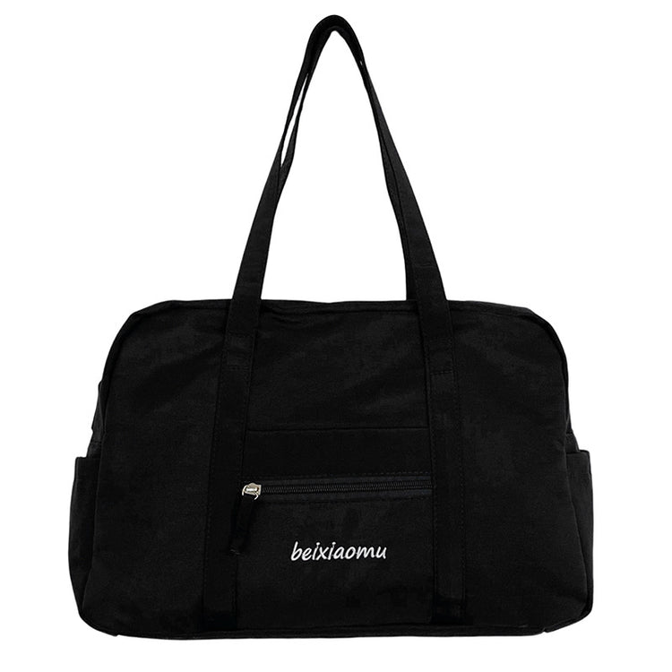 致青春|單肩包大容量休閒旅行背包跨境新款時尚通勤托特包百搭簡約手提包「0046-123」24.10-1