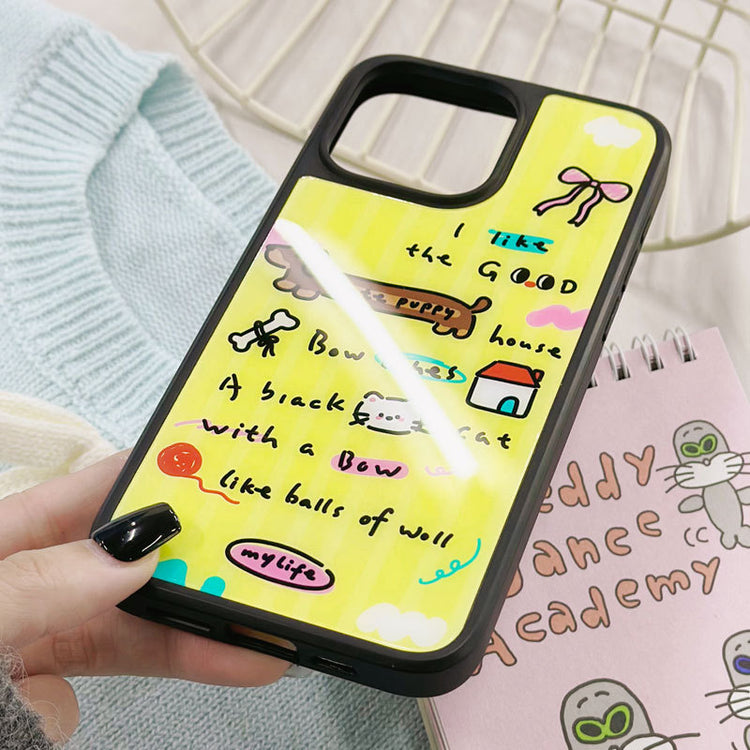 手機殼|蘋果16手機殼iPhone15光面碳纖紋殼14Promax適用小米14批發「LR1347」25.01-1