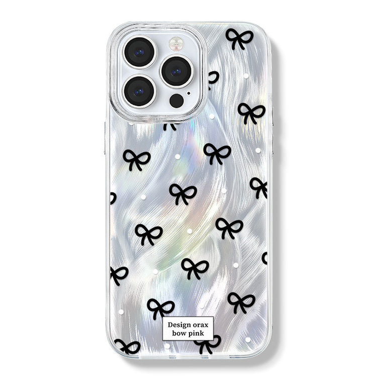 手機殼|iPhone手機殼15Promax適用12大孔透明13羽紗11新款蘋果14Pro「WM0636」24.07