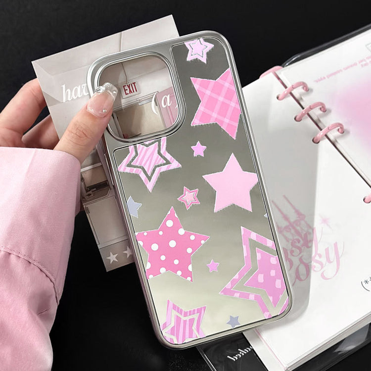 手機殼|14Pro適用iPhone15磁吸蘋果16手機殼鏡面碳纖紋殼華為P70小米「LR1769」25.06-4