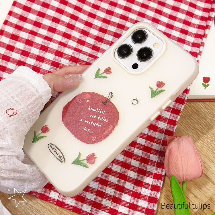 手機殼|蘋果15手機殼iPhone16promax創意13膚感果凍14適用ins風12PRO「LR1837」25.08-3
