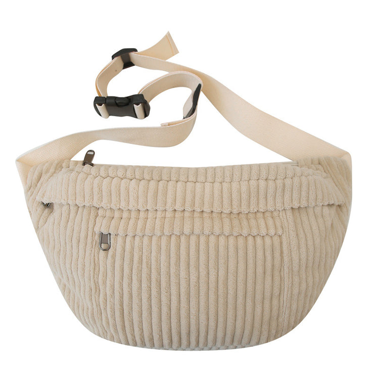 致青春|斜背包女簡約包男大容量胸包日系潮牌背包學生腰包 單肩包女「513-121」24.10-1