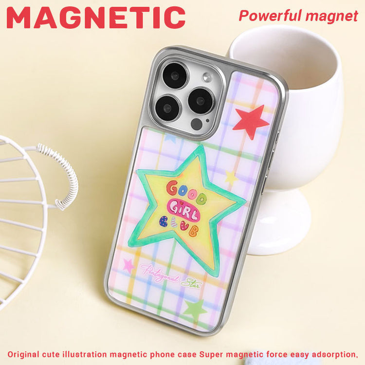 手機殼|蘋果16手機殼磁吸AG磨砂殼ins風13Promax適用iPhone14小米15「LR1697」25.07-1