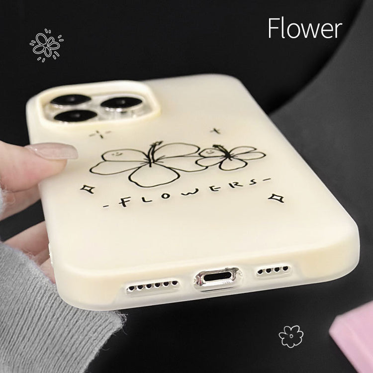 手機殼|蘋果13手機殼iPhone16pro硅膠14Plus膚感果凍14適用12女款11「LR1881」25.08-3