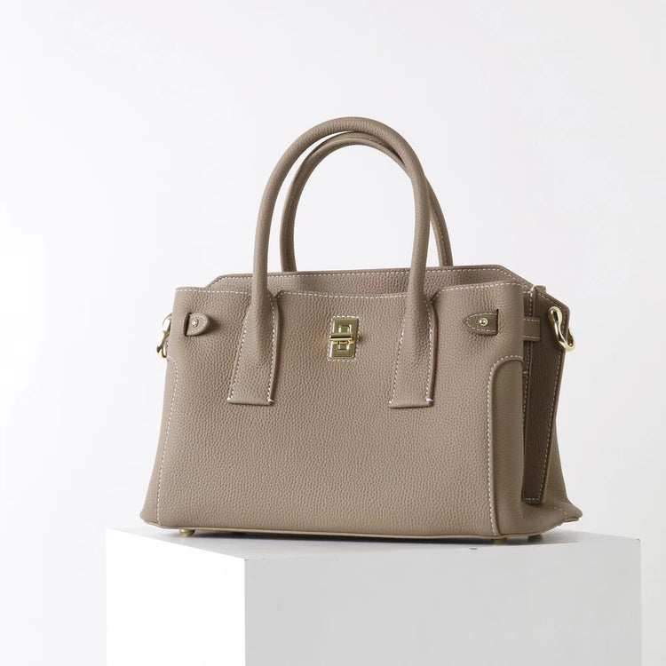 質感真皮|2025新款高級感輕奢頭層牛皮百搭高級感手提包斜背包「OS9095」25.09-5