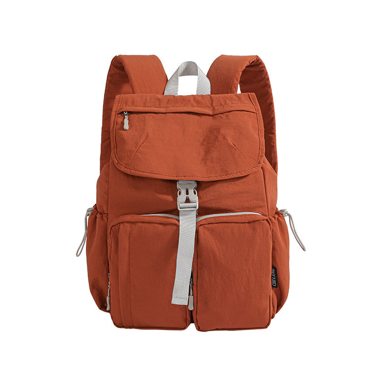 致青春|戶外雙肩包女2025新款休閒旅遊背包時尚日系大容量上課書包「9779-131」25.11-1