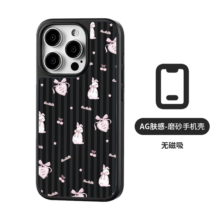 手機殼|蘋果16手機殼15iPhone14pro磁吸AG磨砂碳纖紋12Promax適用13「LR1382」25.04-2