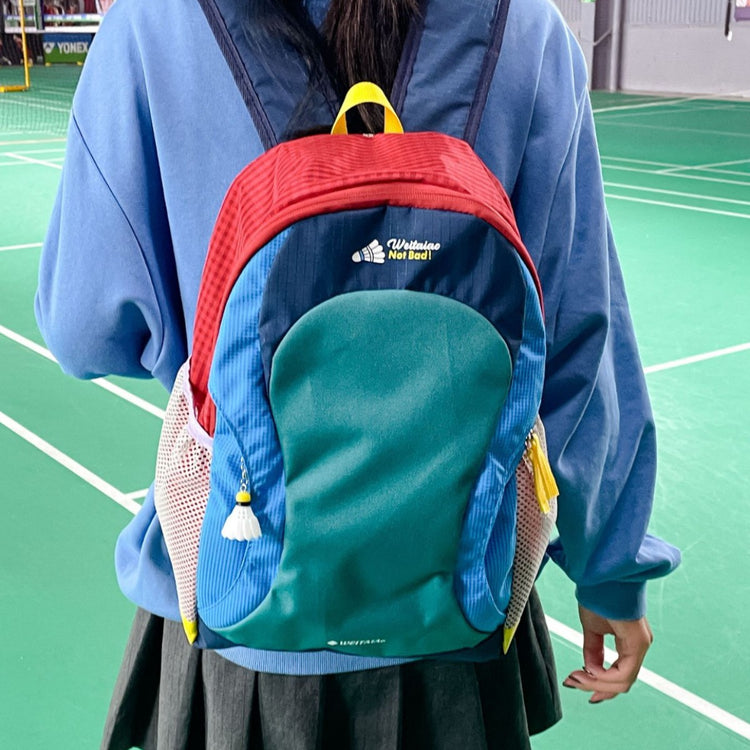 致青春|戶外登山包輕盈透氣大容量運動雙肩包小眾設計感學生書包「6219-128」25.09-3