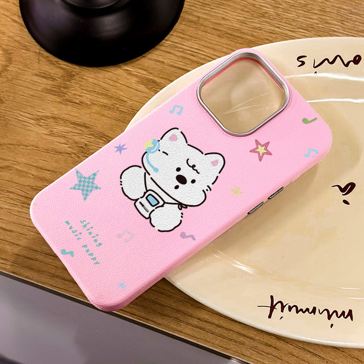 手機殼|iPhone16Promax蘋果13手機殼12銀框皮紋殼11批發適用15女款14「LR1260」25.04-3