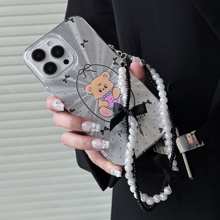 手機殼|蘋果15手機殼適用12大孔透明13羽紗iPhone14Promax卡紙11掛繩「LR0888」24.07