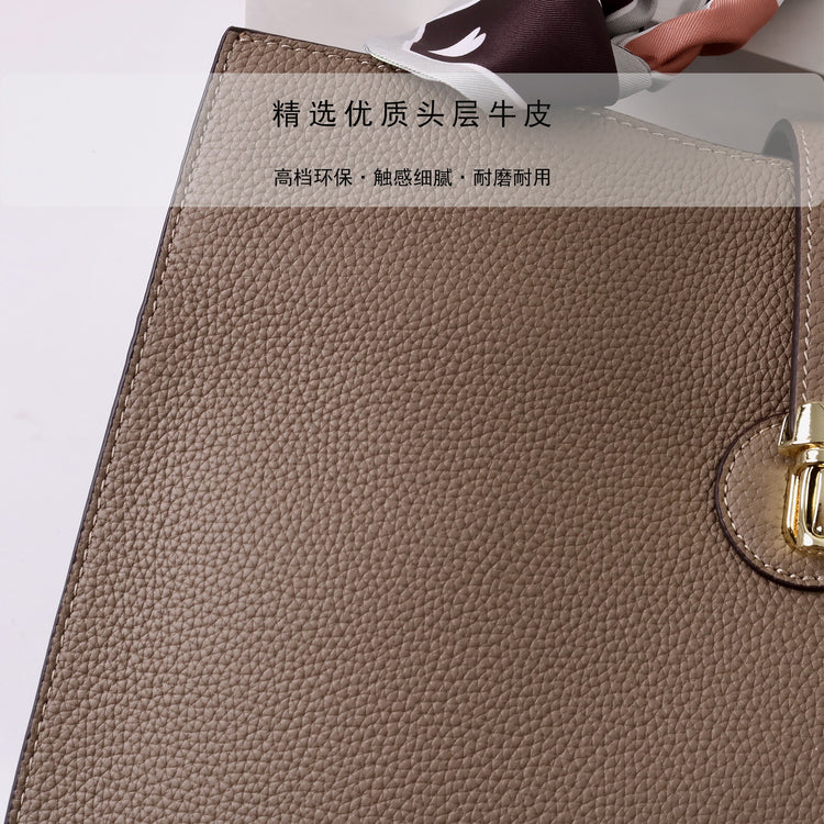 質感真皮|2025春夏新款手提包女士大容量質感單肩包簡約通勤斜背包小眾設計「OS793」25.05-2