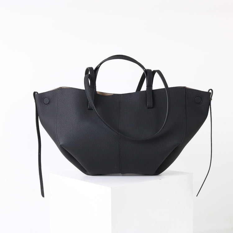 質感真皮|2025新款高級感輕奢頭層牛皮翅膀手提單肩子母通勤包斜挎托特包包「9230」25.11-4