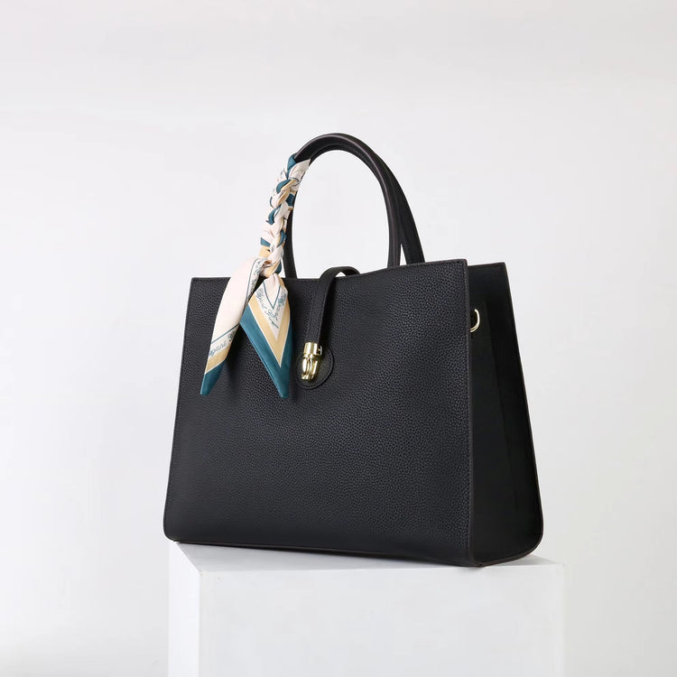 質感真皮|2025春夏新款手提包女士大容量質感單肩包簡約通勤斜背包小眾設計「OS793」25.05-2