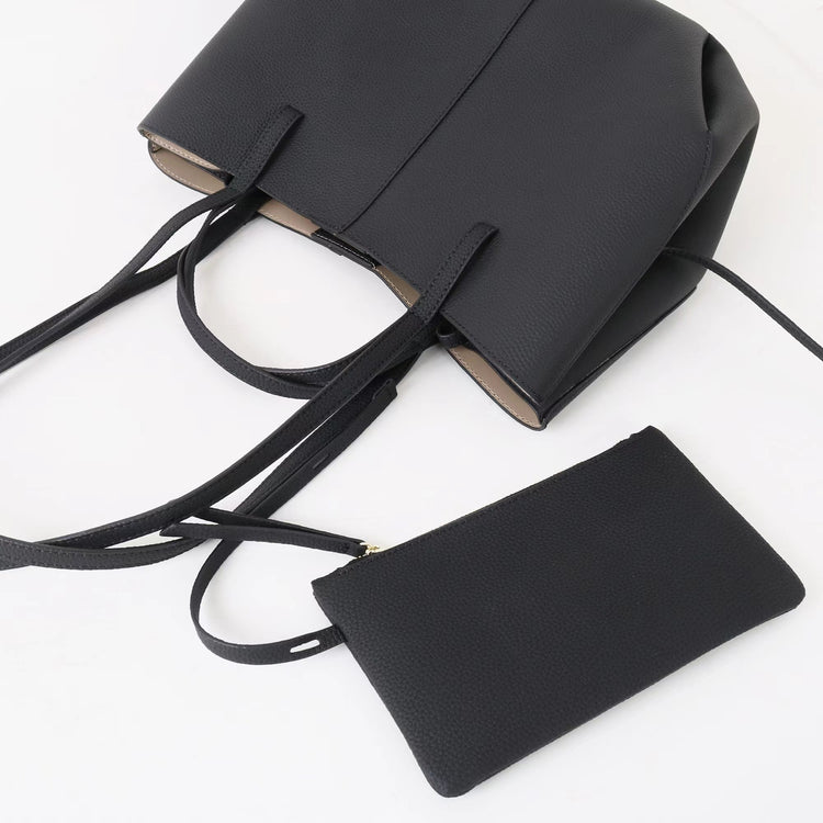 質感真皮|2025新款高級感輕奢頭層牛皮翅膀手提單肩子母通勤包斜挎托特包包「9230」25.11-4