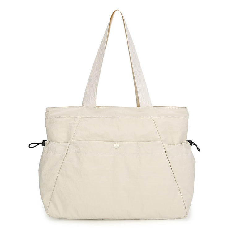 致青春|托特包女大容量小眾通勤包日常搭配便捷出行收納單肩包百搭健身包「5202-129」25.05-3