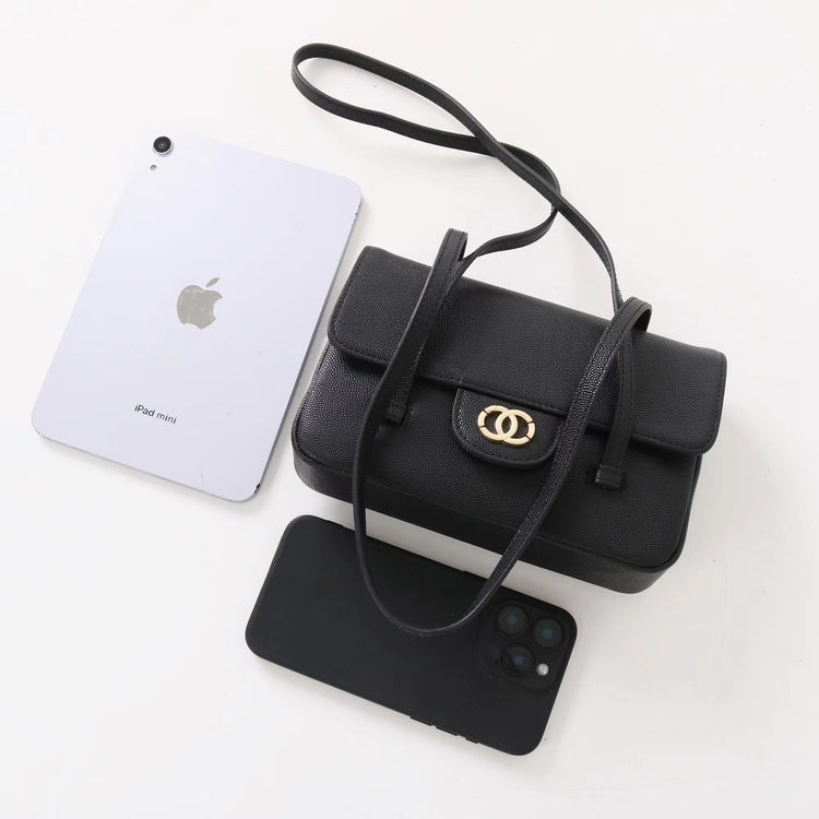 質感真皮|2025新款球紋頭層牛皮復古小香風jennie同款腋下包小方包單肩包女「X9011 D9012」25.12-1