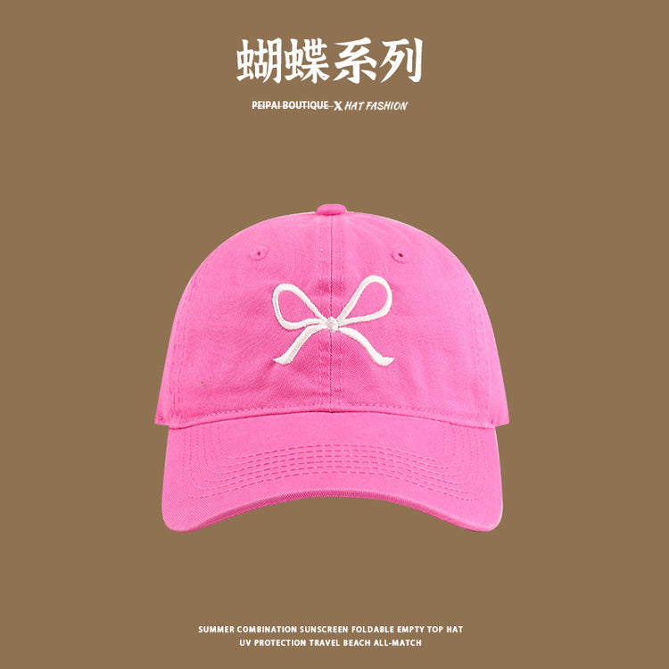 流行帽子|帽子防曬帽夏季女戶外防紫外線遮陽帽遮臉日系小清新顯臉小鴨舌帽「C4040」24.06-1