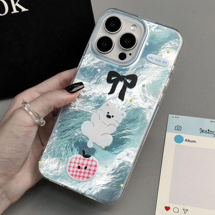 手機殼|蘋果16手機殼15Promax創意iPhone14冰川紋13卡通12適用11Pro「LR1245」24.12-1