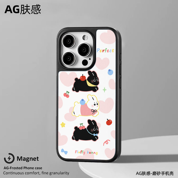 手機殼|iPhone16Promax磁吸手機殼蘋果13/14適用AG磨砂碳纖紋15批發「WYB2012」25.05-1