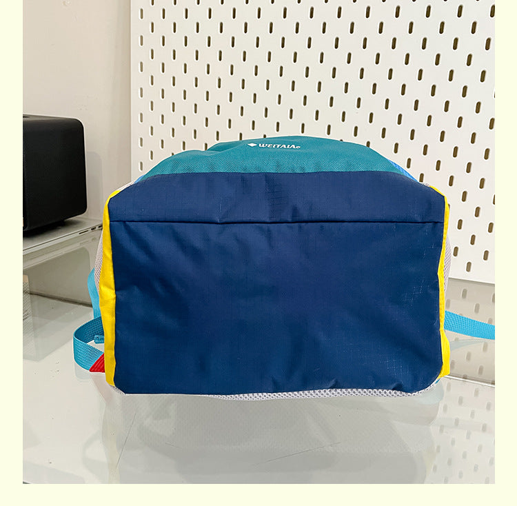 致青春|戶外登山包輕盈透氣大容量運動雙肩包小眾設計感學生書包「6219-128」25.09-3