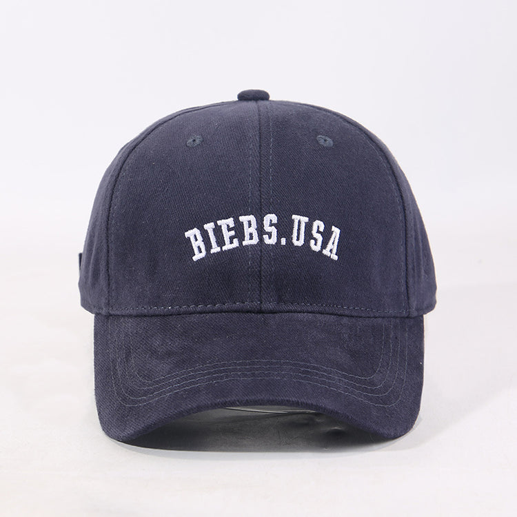 流行帽子|大頭圍顯臉小帽子女美式休閒棒球帽學生情侶百搭鴨舌帽戶外遮陽帽「C5106」25.03-3