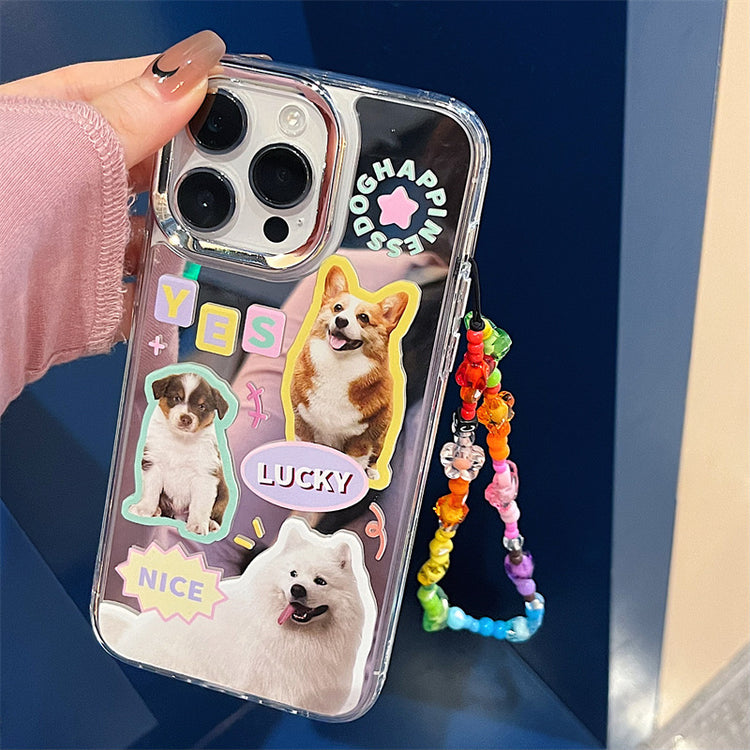 手機殼|iphone15手鍊三合一鏡面14Pro新款蘋果16Promax手機殼批發「WYB0284」25.02-2