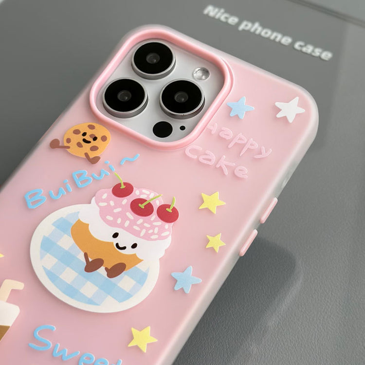 手機殼|蘋果16手機殼iPhone14promax膚感果凍15pro適用12卡通11手繩「WL0284」24.11-1