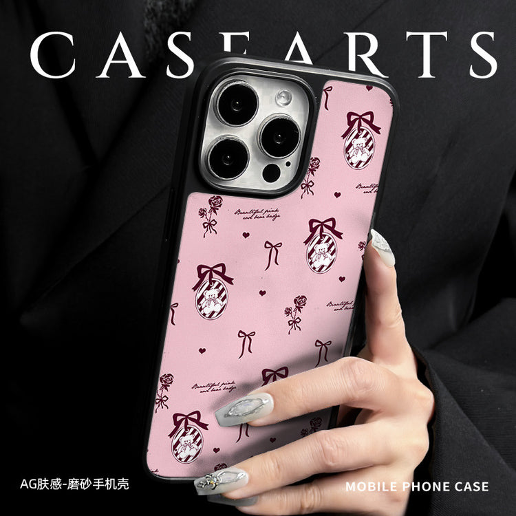 手機殼|AG磨砂碳纖紋蘋果16磁吸手機殼15iPhone14pro適用13/12Promax「LR1417」25.04-2