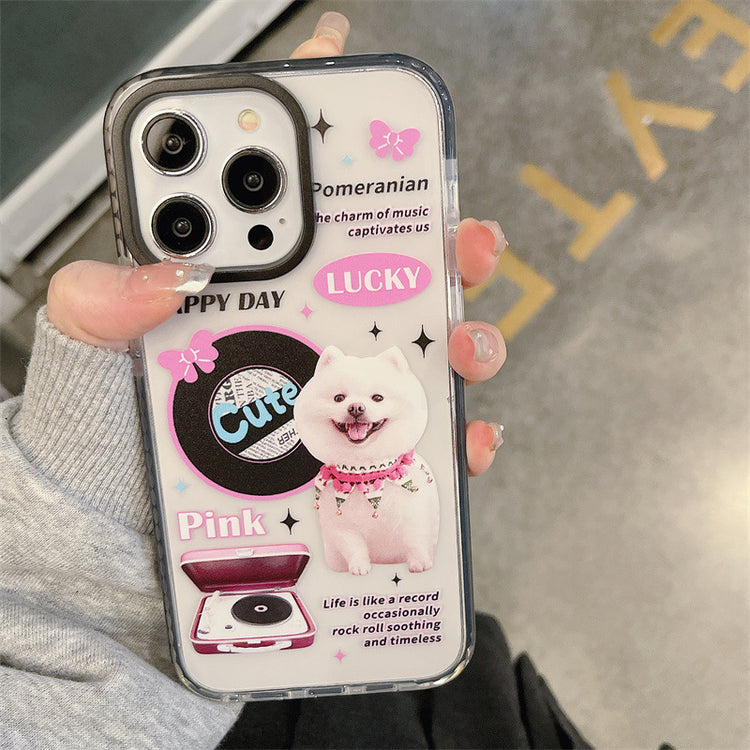 手機殼|iphone16promax手機殼14時尚蘋果15黑圈雙色殼11Pro抖音熱銷「WYB0223」24.11-3