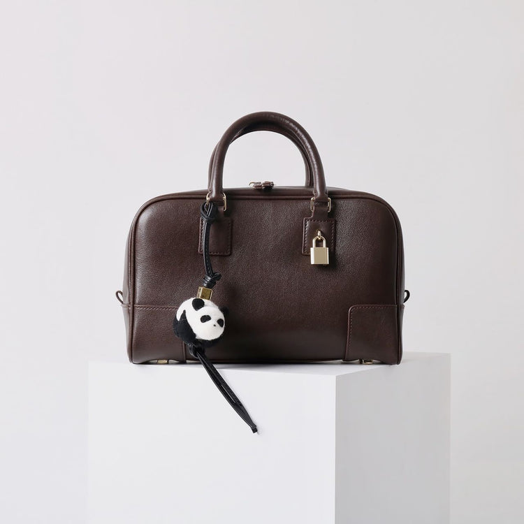 質感真皮|冬季新款保齡球包波士頓包手提包包女枕頭包百搭小方包單肩斜挎包「3660」24.11-4