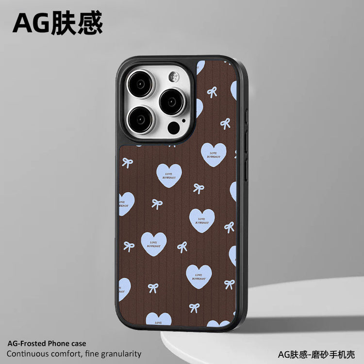 手機殼|蘋果13手機殼磁吸AG磨砂碳纖紋iPhone15pro適用13女16Promax「LR1423」25.04-2