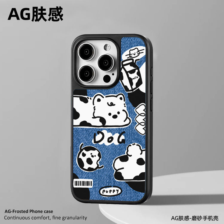 手機殼|蘋果16手機殼15iPhone14pro適用13/12Promax磁吸AG磨砂碳纖紋「LR1276」25.04-2