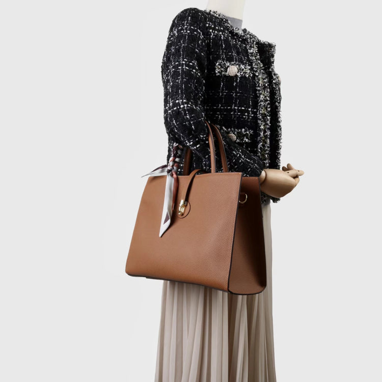 質感真皮|2025春夏新款手提包女士大容量質感單肩包簡約通勤斜背包小眾設計「OS793」25.05-2