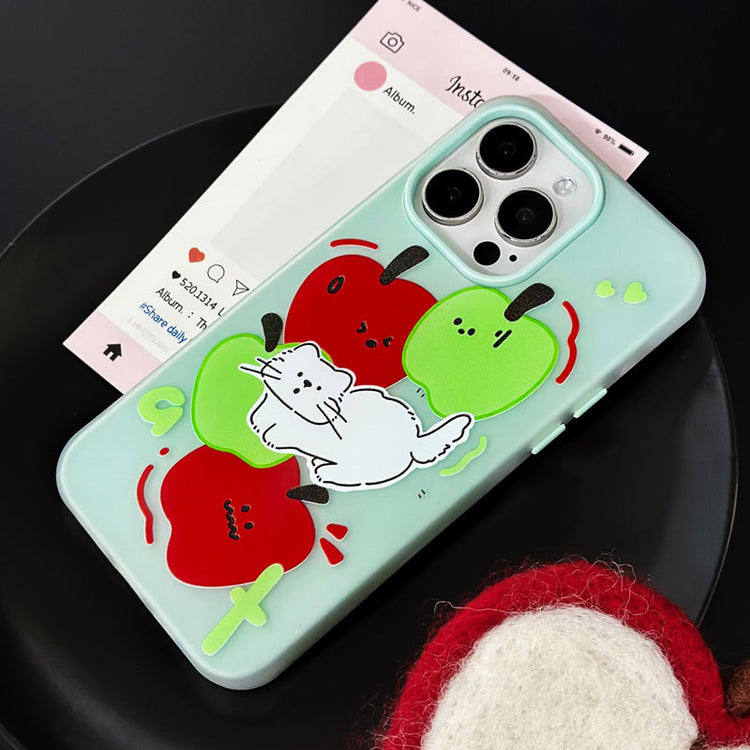 手機殼|iPhone16手機殼蘋果15promax創意12保護套11膚感果凍14適用13「LR1754」25.07-5