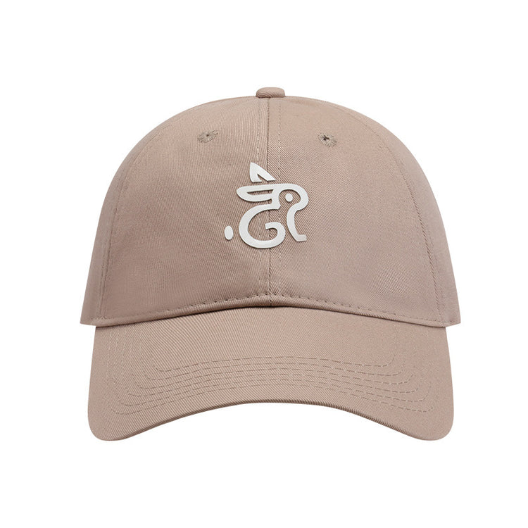 流行帽子|可愛兔子刺繡新款帽子女春夏季時尚百搭棒球帽戶外休閒遮陽鴨舌帽「C2034」25.07-4