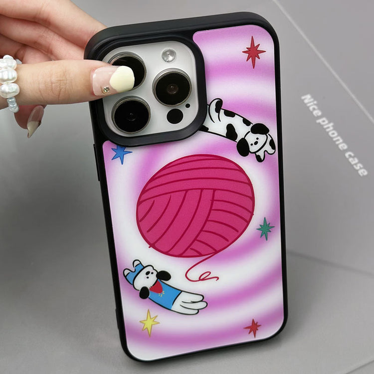 手機殼|蘋果16手機殼12/11適用iPhone15Pro磨砂黑框殼14Promax批發13「LR1165」24.10-2