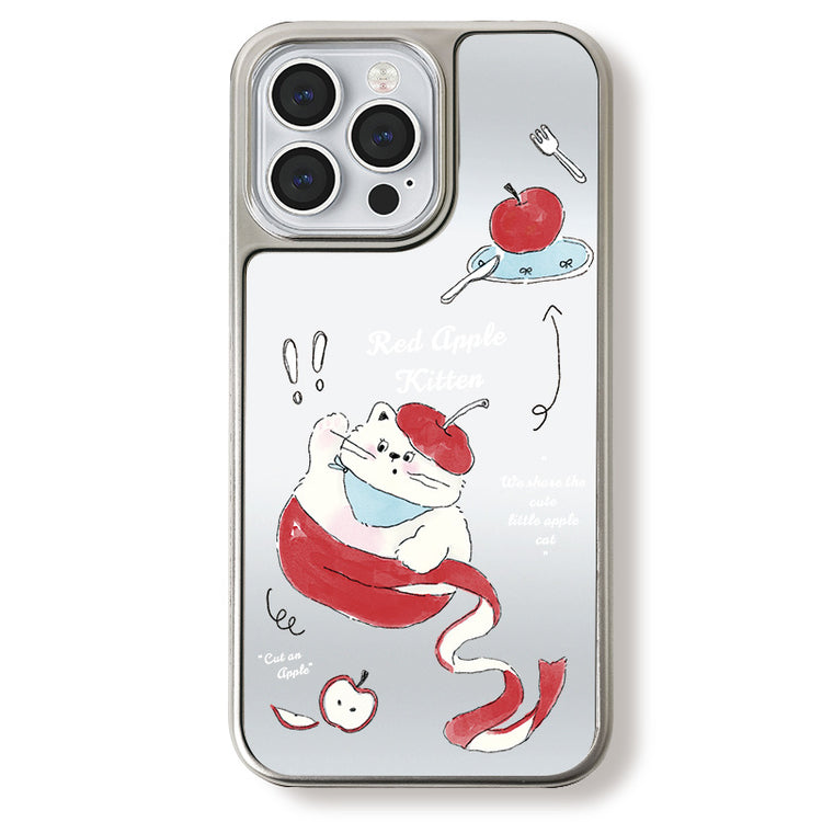 手機殼|磁吸手機殼13適用蘋果16ProiPhone15鏡面碳纖紋小米14華為P70「LR1790」25.06-3