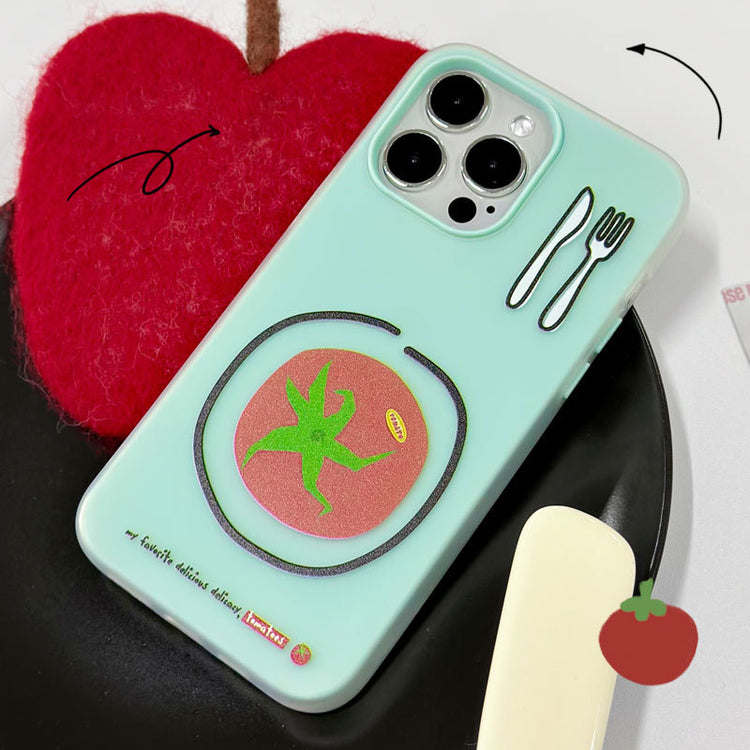 手機殼|卡通13膚感果凍蘋果15手機殼iPhone16promax14適用12二合一11「LR1876」25.08-3