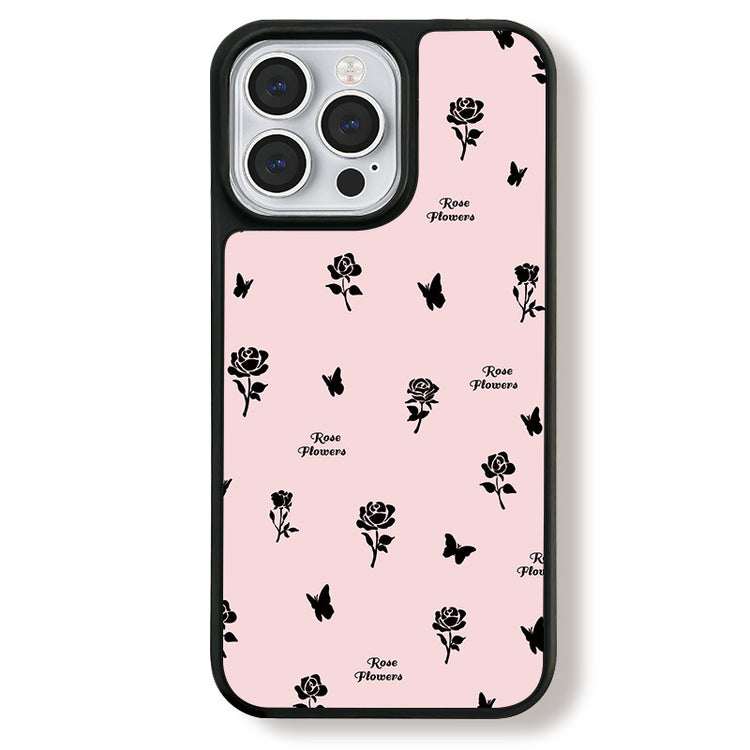 手機殼|蘋果16手機殼14Promax適用ins風iPhone15光面碳纖紋殼小米14「LR1362」25.01-1