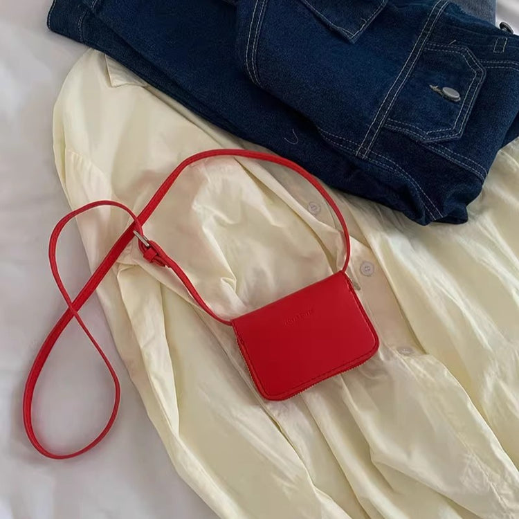 日韓流行|韓國小眾設計 時尚新款onuk同款多色時髦搭配小卡包腰包斜挎包「9361#」24.05-1