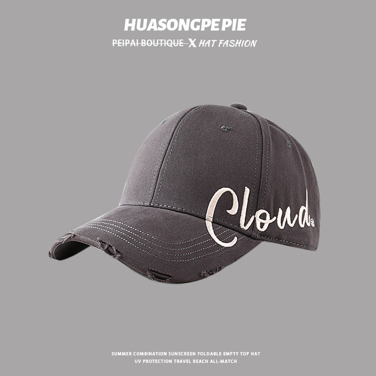 流行帽子|棒球帽女百搭浪漫休閒帽學生情侶顯臉小鴨舌帽硬頂潮流遮陽帽男「C3725」24.03-2