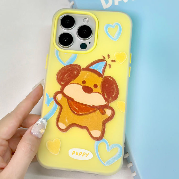 手機殼|iPhone14promax膚感果凍15pro適用12卡通11批發蘋果16手機殼「LR1183」24.10-2